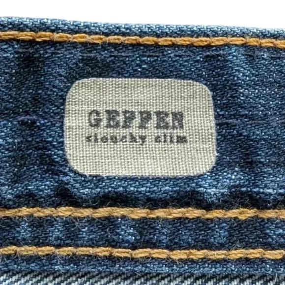 AG Adriano Goldschmied The Geffen  Slouchy Slim Jean Blue Wash Zip Fly Men 33 - Picture 7 of 12